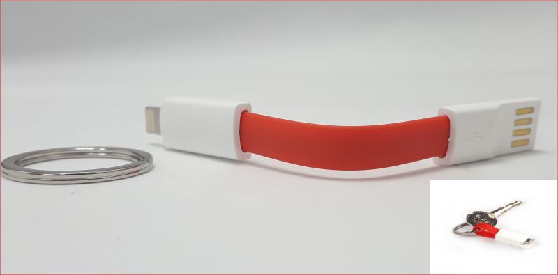 llavero cable micro usb