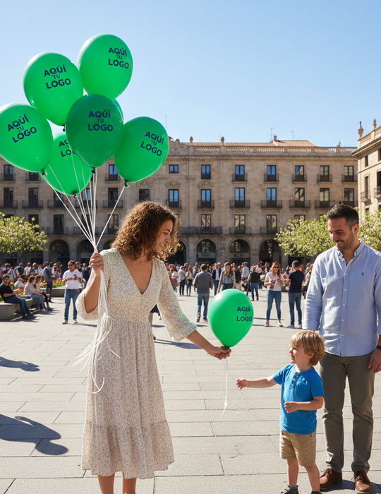 Comprar globos personalizados con logotipo o frase