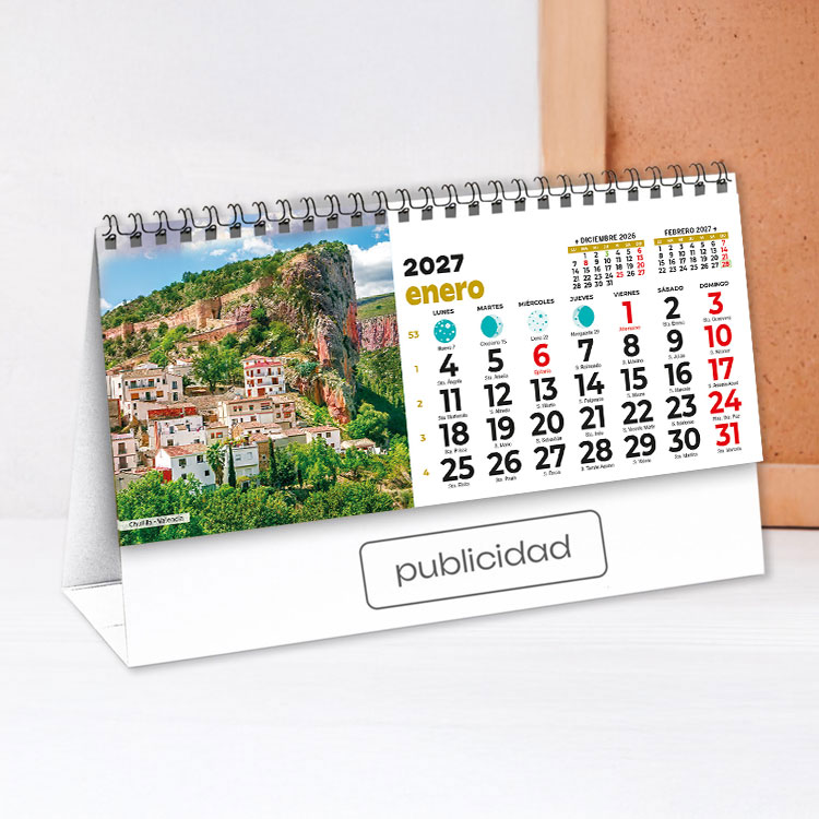 Comprar Calendario sobremesa 2027 - Reclamos Barrachina